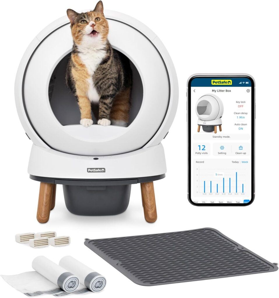 PetSafe_ScoopFree_SmartSpin_Self-Cleaning_Litter_Box_Bundle_Set